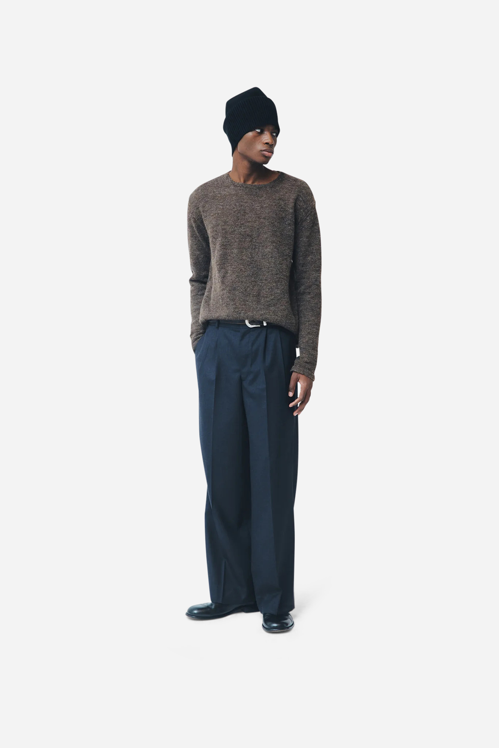 MOHAIR LONG SLEEVE CREW by Sire