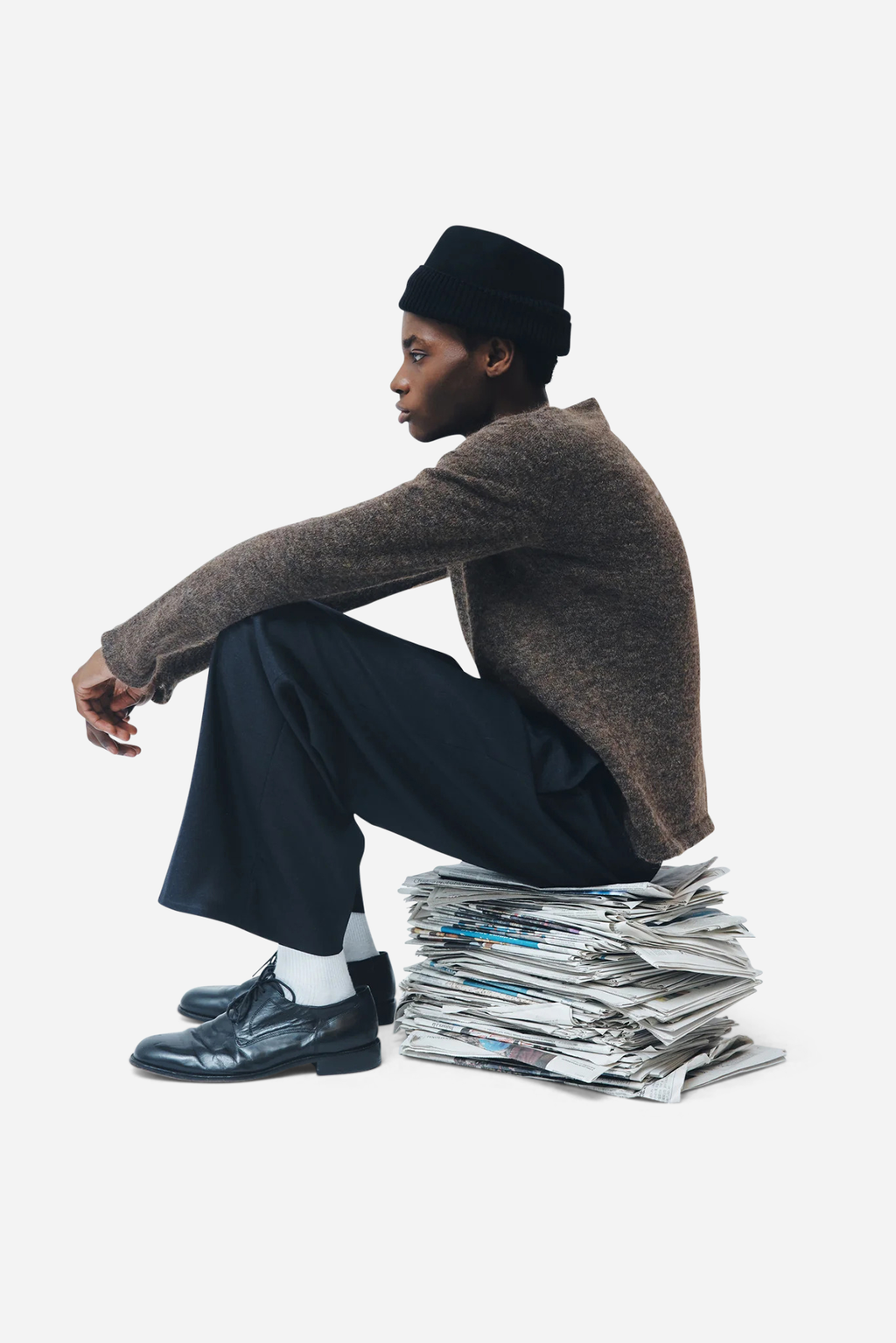 MOHAIR LONG SLEEVE CREW by Sire