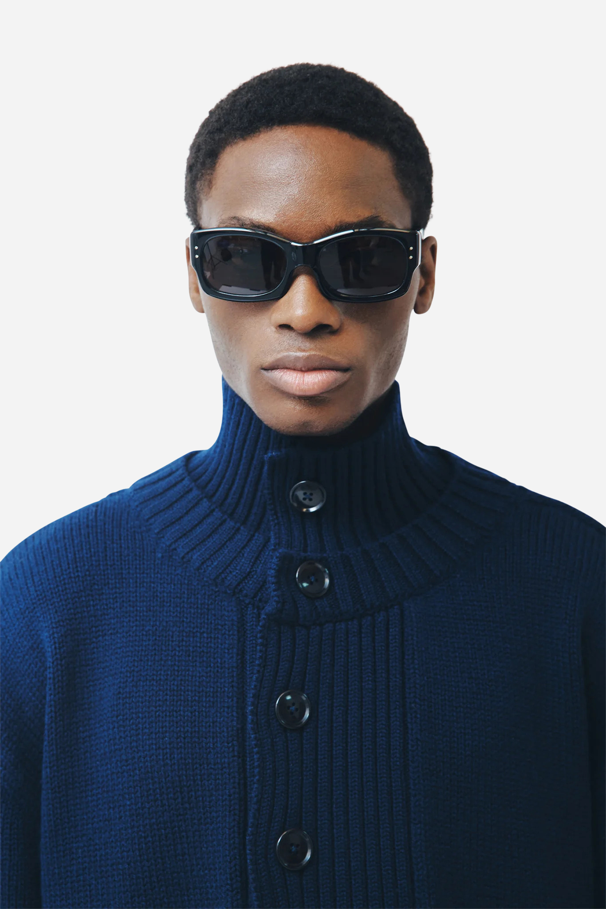 DOUBLE COLLAR KNIT by SIRE