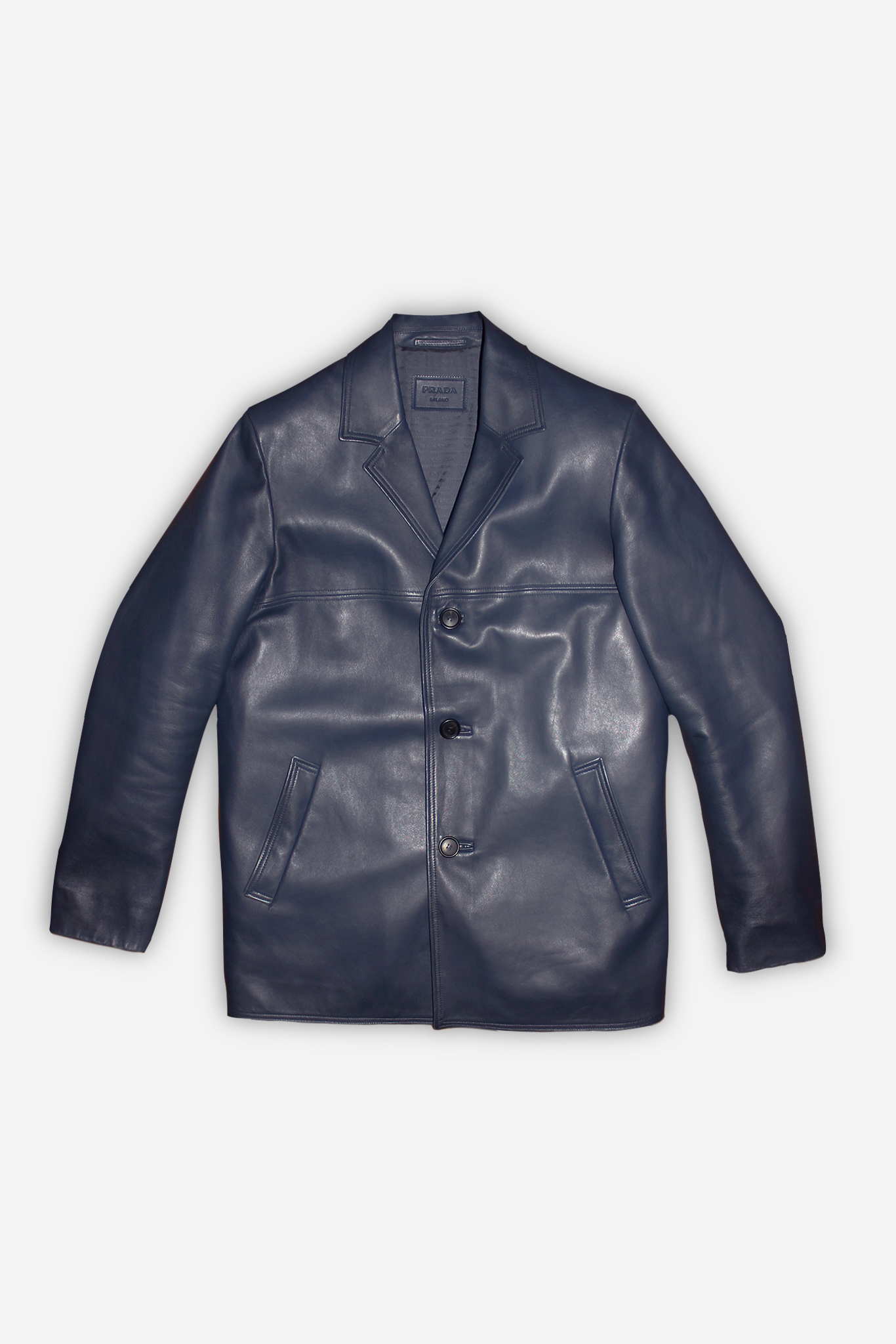 PRADA SS 23 LAMBSKIN COAT - Vintage