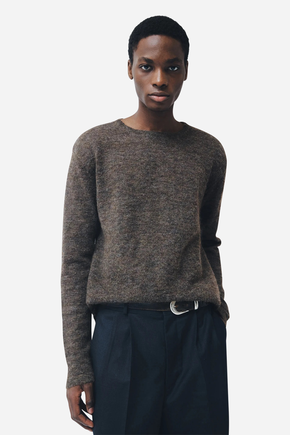 MOHAIR LONG SLEEVE CREW by Sire